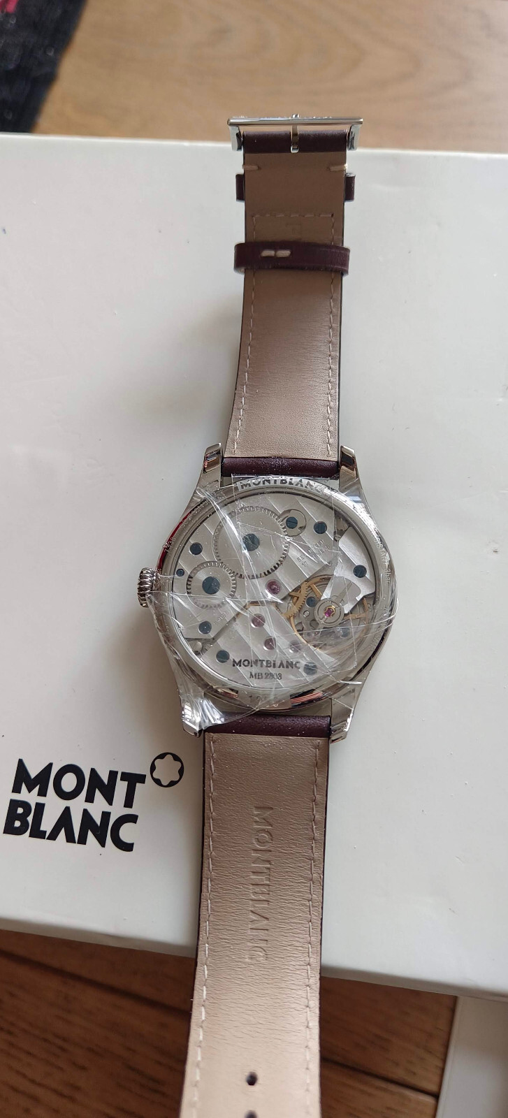 Montblanc 1858 Manual Small Second 112638 Orologio NEW