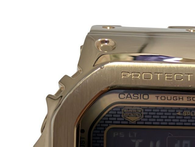 Casio G SHOCK Watch GMW B5000GD 9JF Gold Radio Solar Full Metal Bluetooth Tough