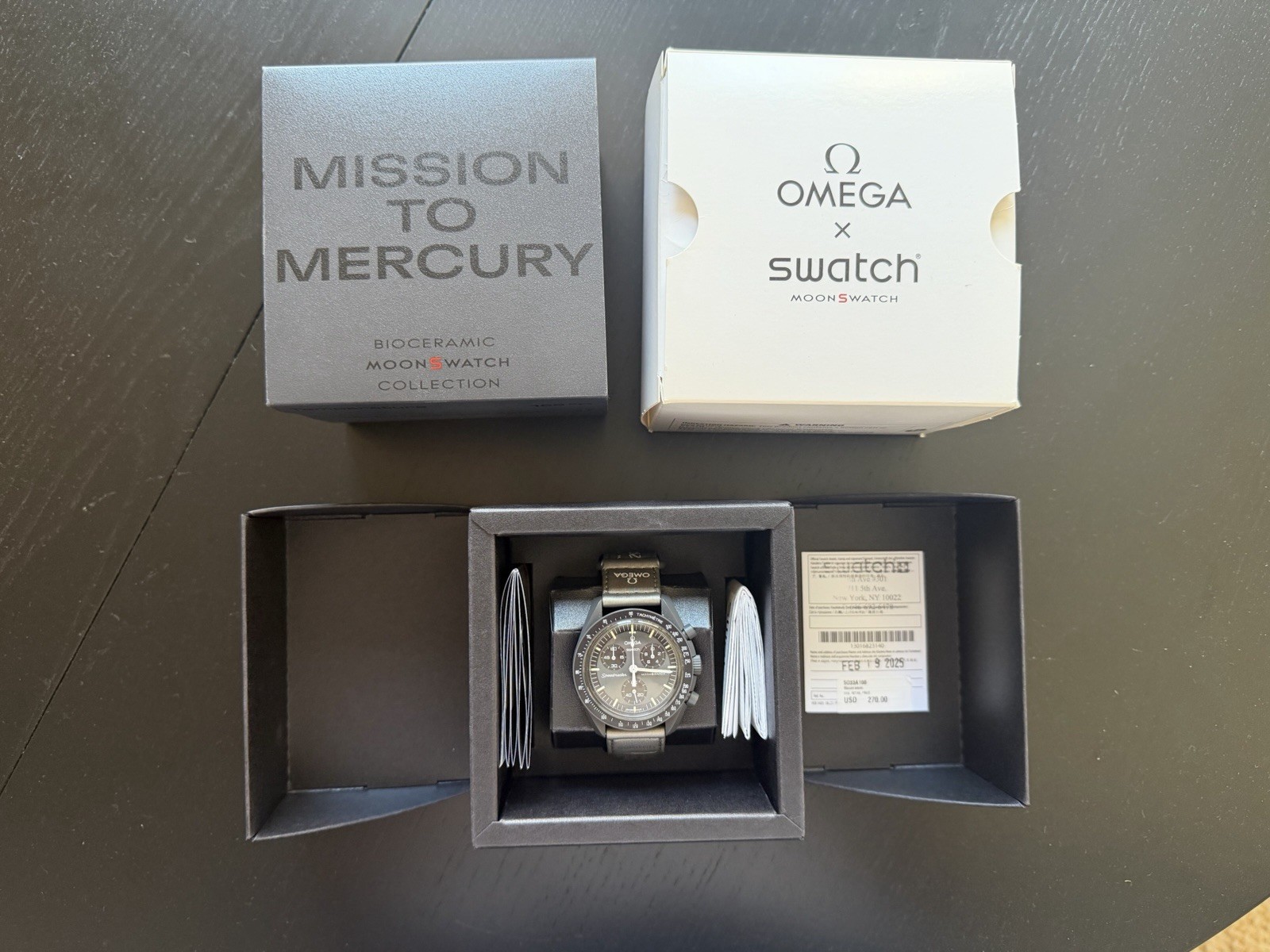 OMEGA Swatch Moonswatch Mission to Mercury