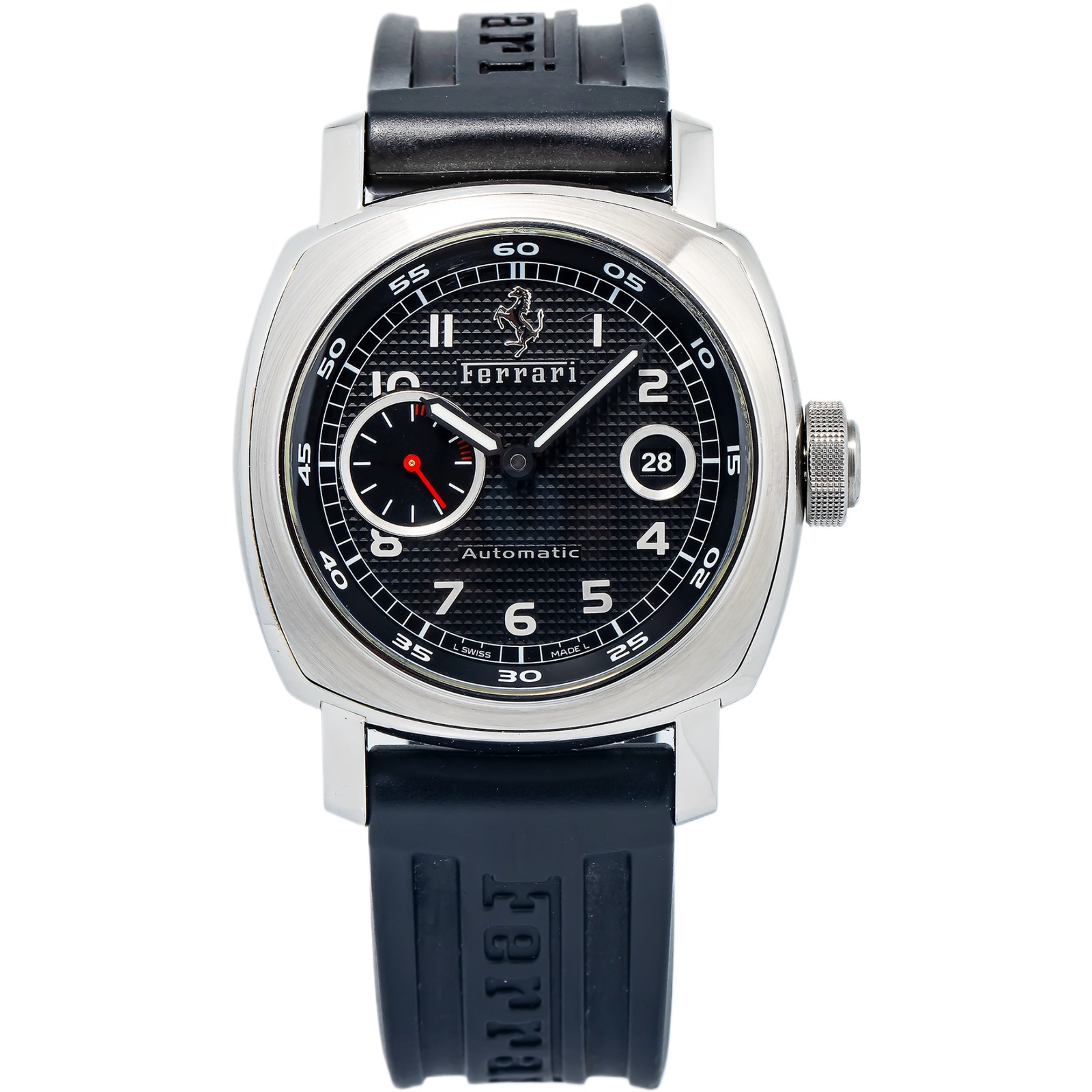 Panerai Ferrari FER00001 Auto 2011 paper Stainless Steel Black Dial Men’s 45mm