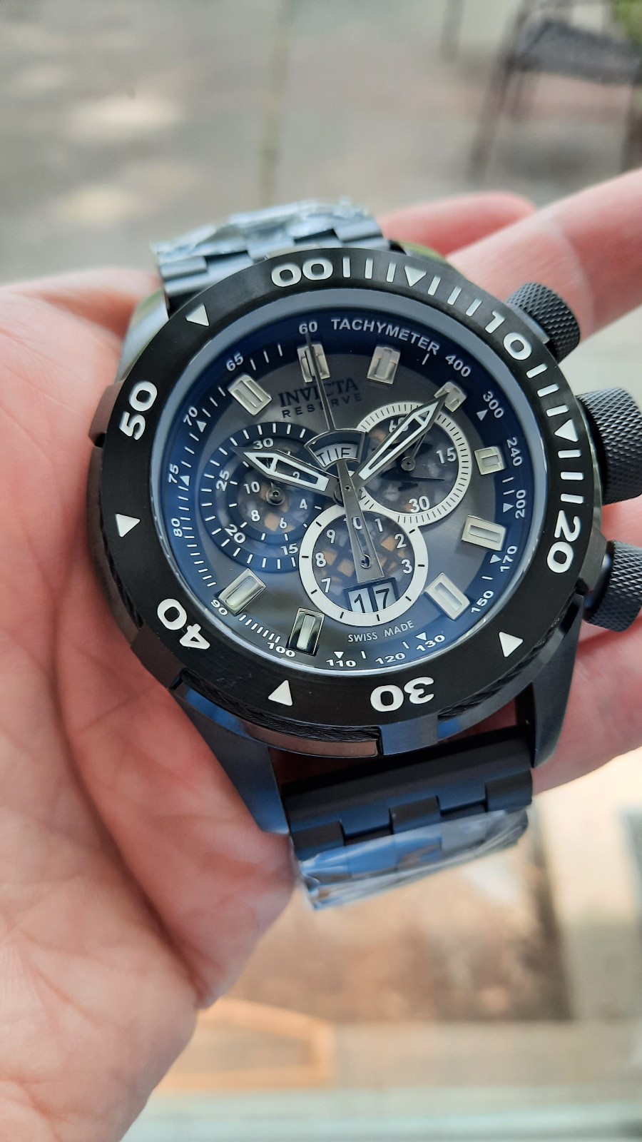 Invicta Swiss Made Reserve Bolt Model #0979