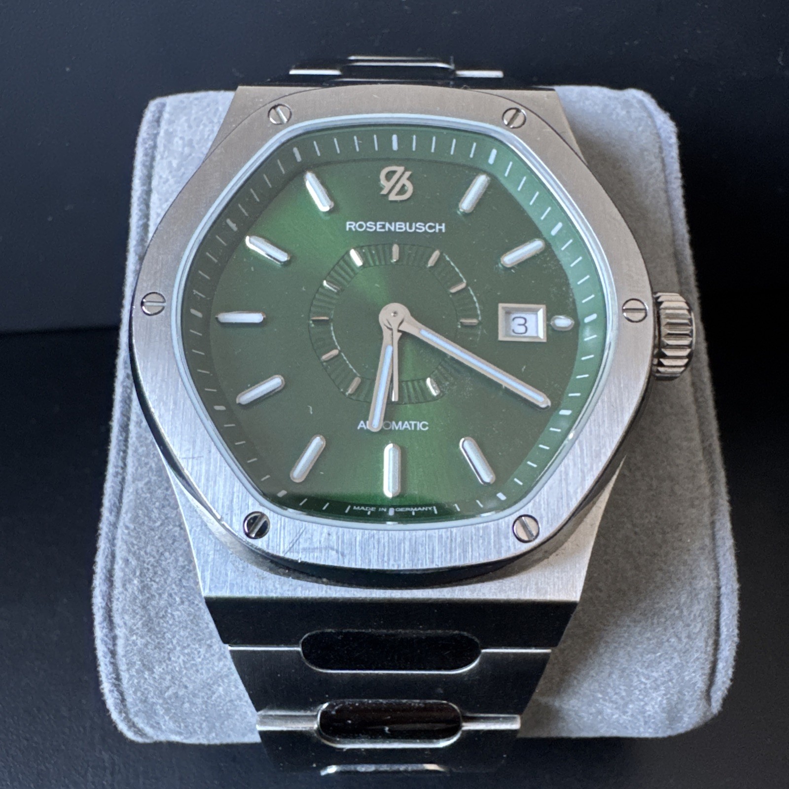 2023 Rosenbusch Quest RB200-01 Men’s Stainless Steel Automatic Wristwatch