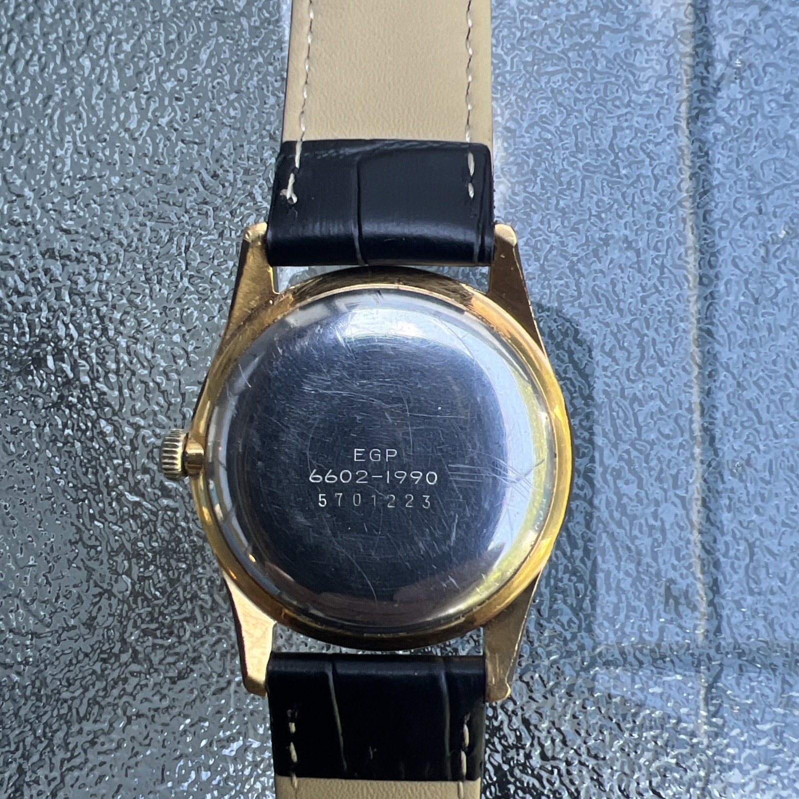 Vintage Seiko Sportsman Diashock Calendar 6602-1190 Mechanical Manual 34mm