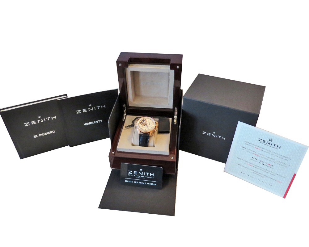 Zenith El Primero Chronomaster Open Power Reserve 18.2080.4021 18KR Gold 42mm BP