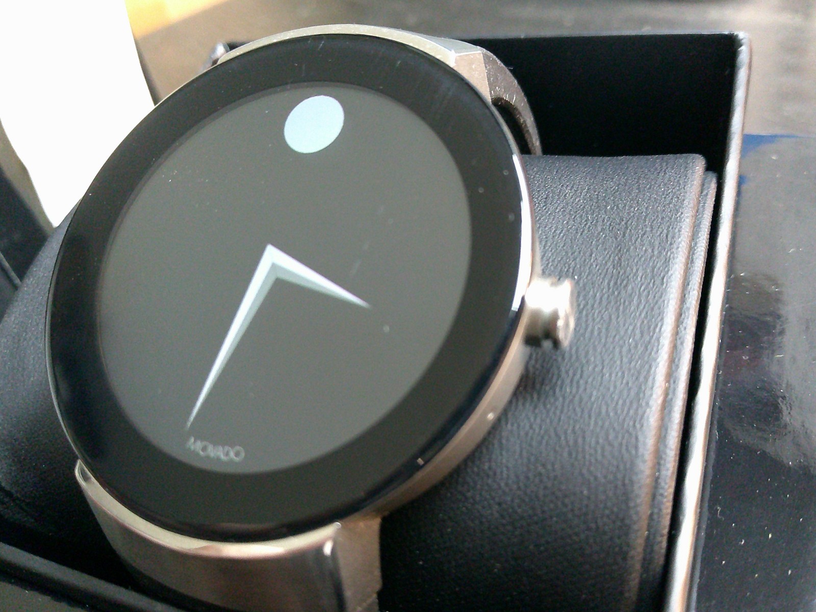 Movado Connect Men’s 46.5 mm Digital Smartwatch Silver Stainless Steel 3660016