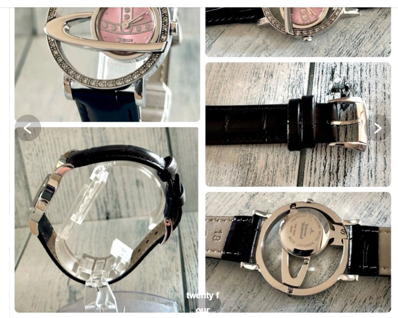 Vivienne Westwood Circle Orb Watch Pink Silver Limited 250pcs Quartz Women’s JP