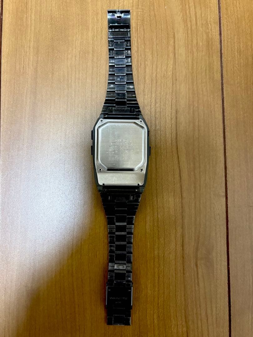 CASIO Data Bank DBC-150 Gun Metal Rare Color New Battery Retro Watch