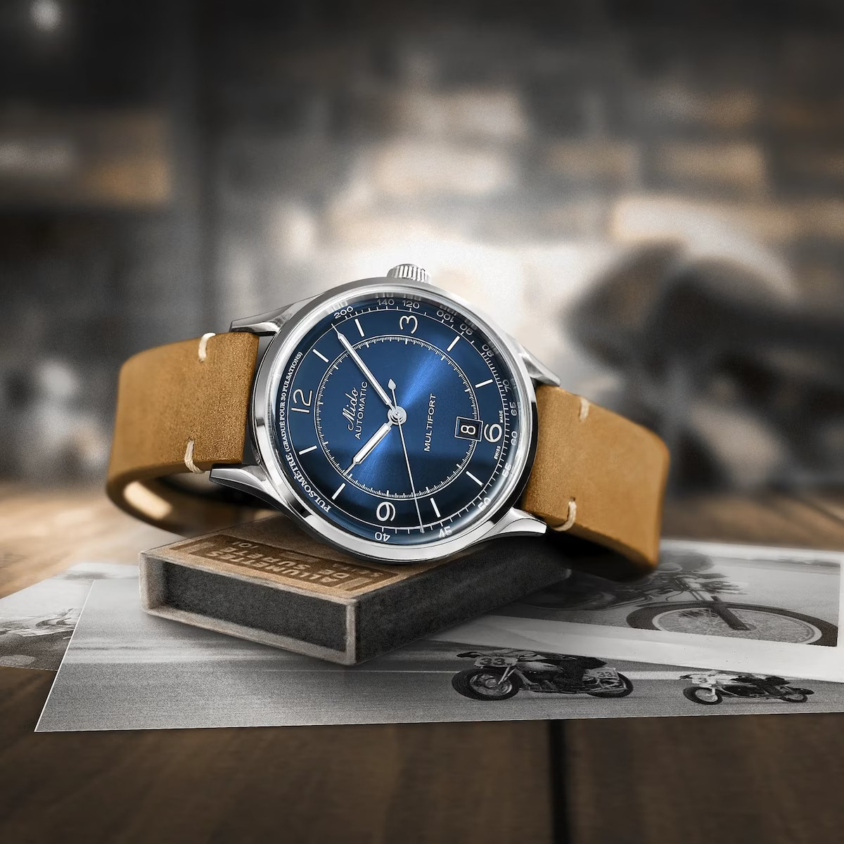 Brand NEW Mido Multifort Patrimony Men’s Blue Dial | M0404071604000