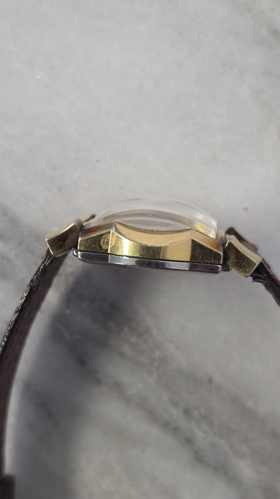 Vintage 1950’s Benrus 10K Rolled Gold Plated Men’s Watch Tank Mechanical