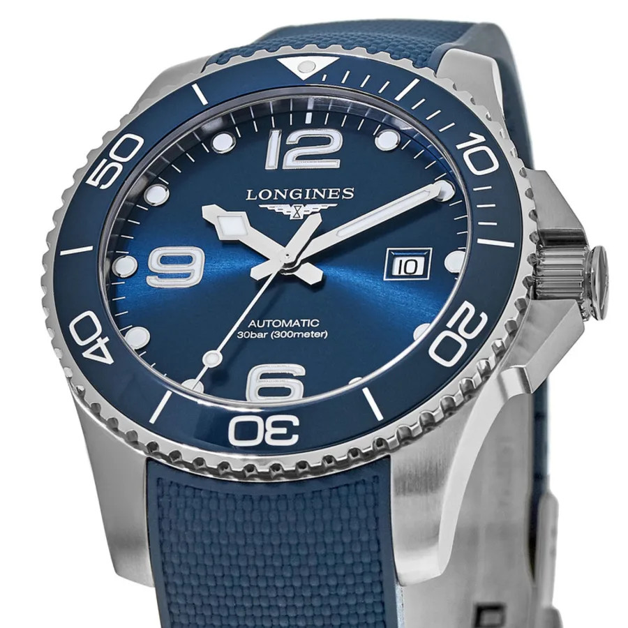 New Longines HydroConquest Automatic Blue Dial Blue Men’s Watch L3.782.4.96.9