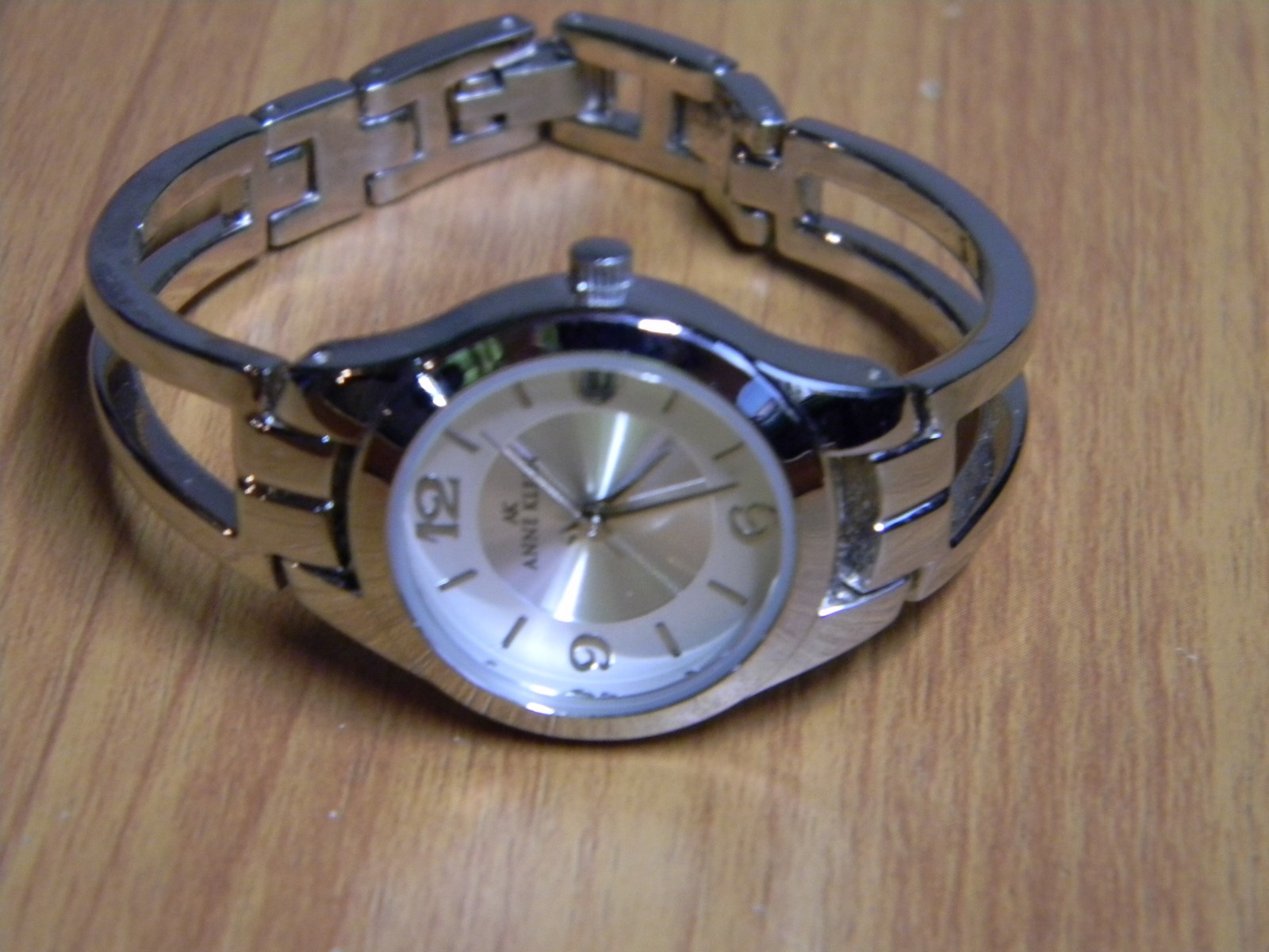 Women’s AK Anne Klein Snap Band Watch -Stainless Steel Back (Needs New Battery)
