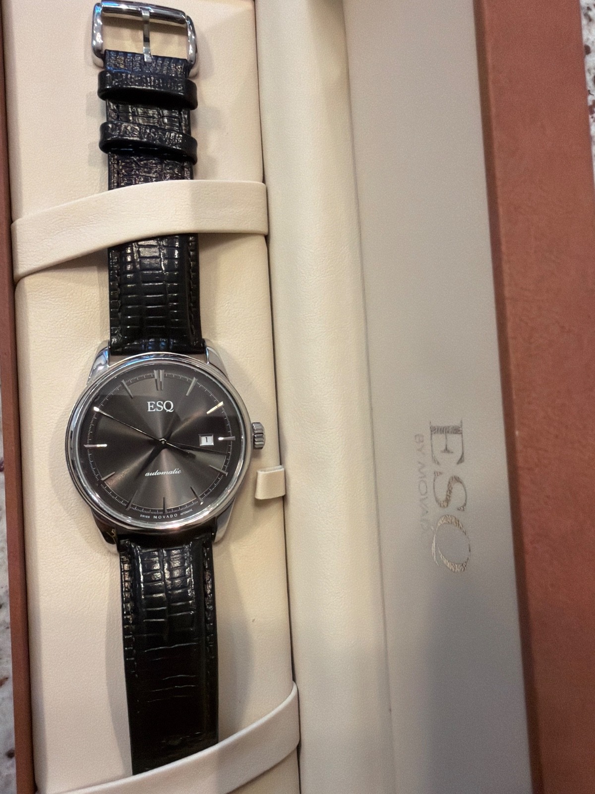 ESQ Movado Mens automatic 07301373 Watch