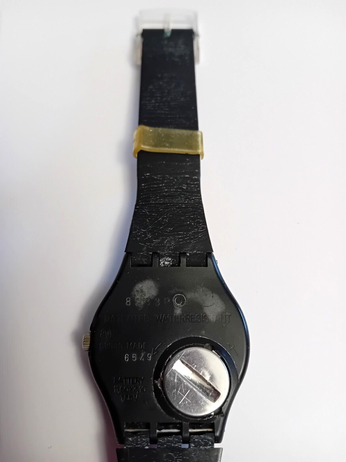 Swatch Gent New Coloured Love GB122 1988 Vintage Wristwatch Years 90 NOS
