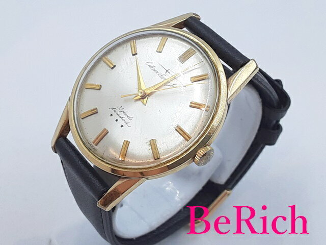 CITIZEN Super Jet Men’s JT1507081 35 Stones Champagne Gold Dial 14KGF Wristwatch