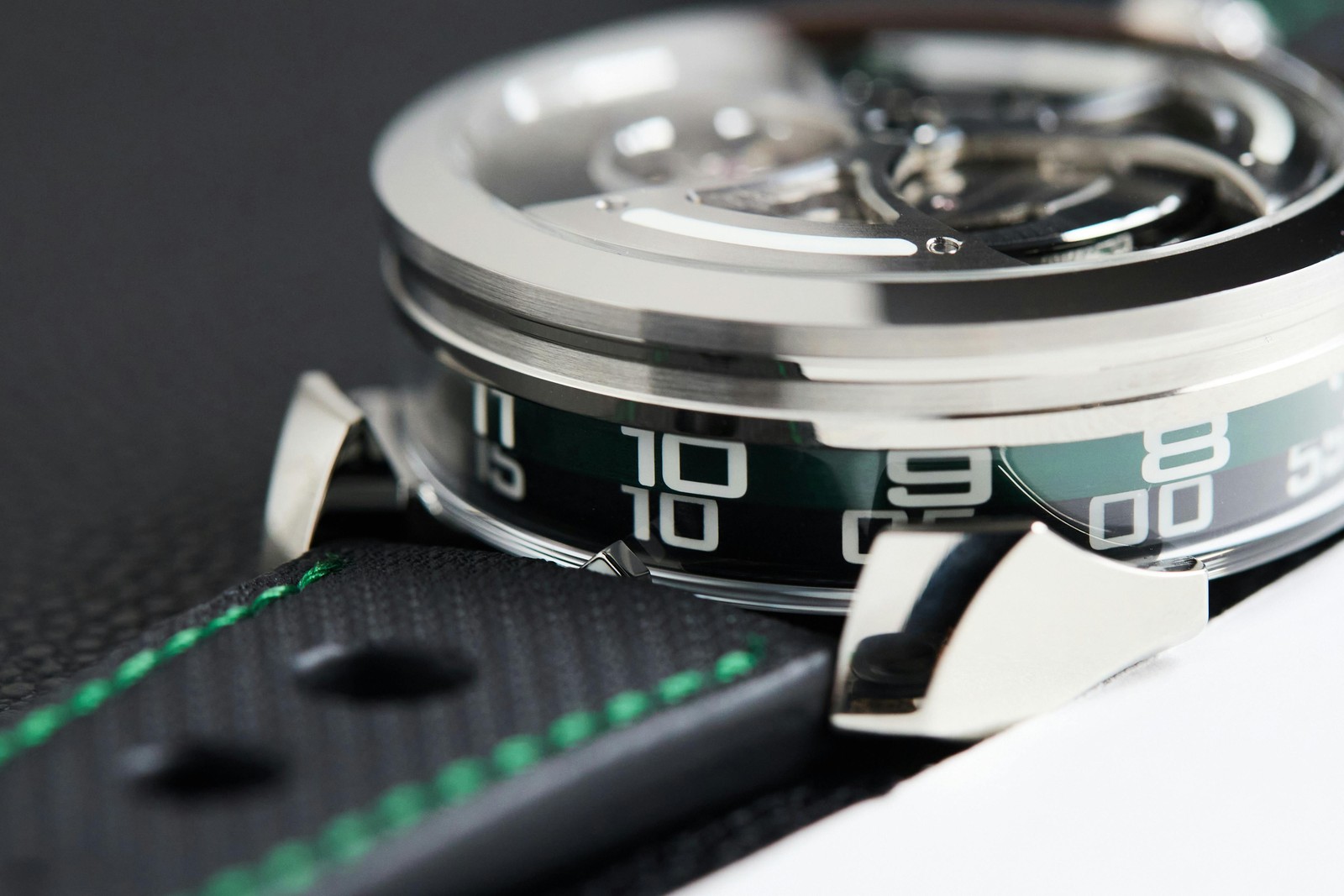 M.A.D.1 Edition 1 Green by MB&F Steel Auto Watch 42mm Strap M.A.D.1 GREEN