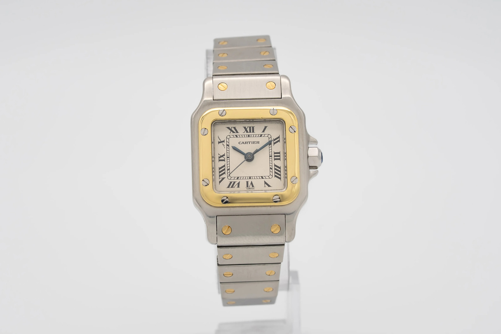 Cartier Santos Lady Two Tone 18k Gold 1170902 Automatic 24mm