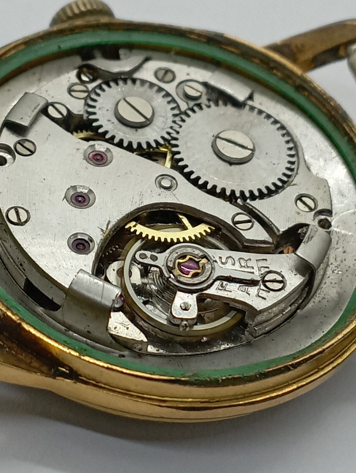 Vintage STANDEX Ancre Cal. Cupillard 233 Lunched 1930 Watch Movement Working Wel