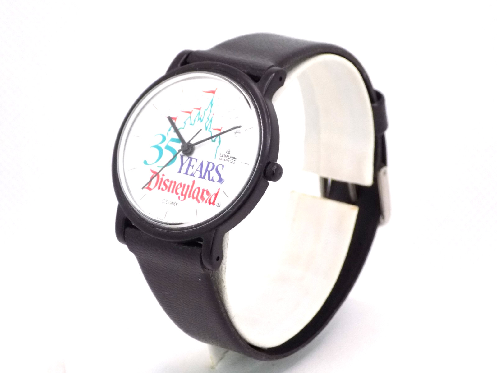 Vtg 1990s LORUS Disney Disneyland 35 YEARS 3 Watches JAPAN MOVT New Old Stock