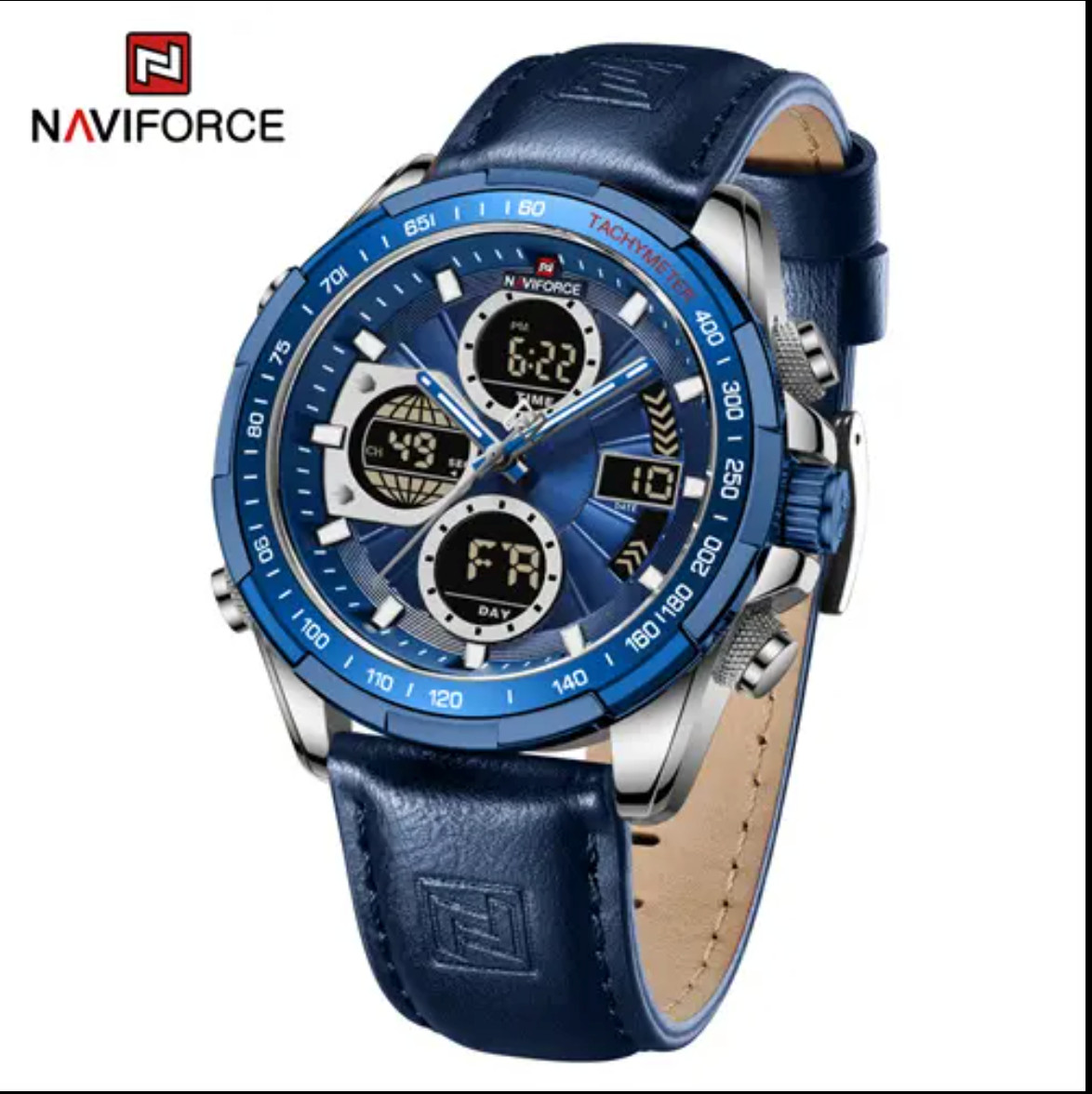 NAVIFORCE Men’s Military Sport Watch -Summer Offer, Luxury Brand NF9197L SBE