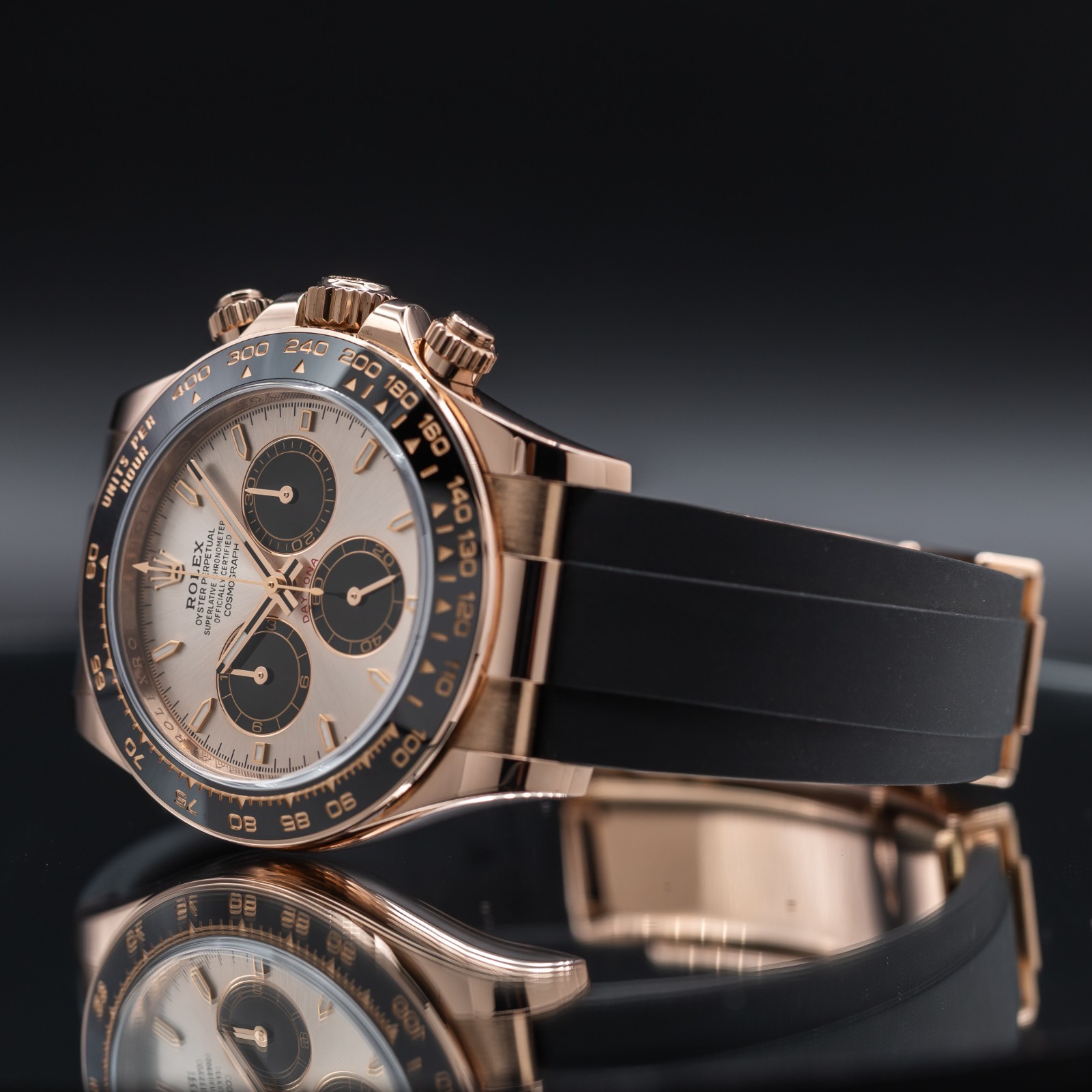 ROLEX Daytona Cosmograph Rose Gold Sundust Dial 126515LN