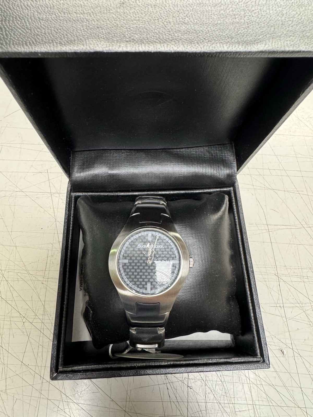 Snap-on Tools Wrist Watch Stainless Steel Band 2008 Special Edition w/ Box Tags