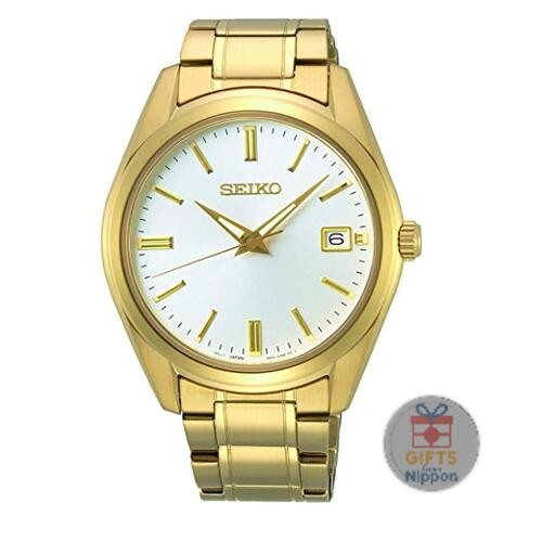 Seiko SUR314P1 Quartz Watch 40mm Stainless Steel Band New Authentic