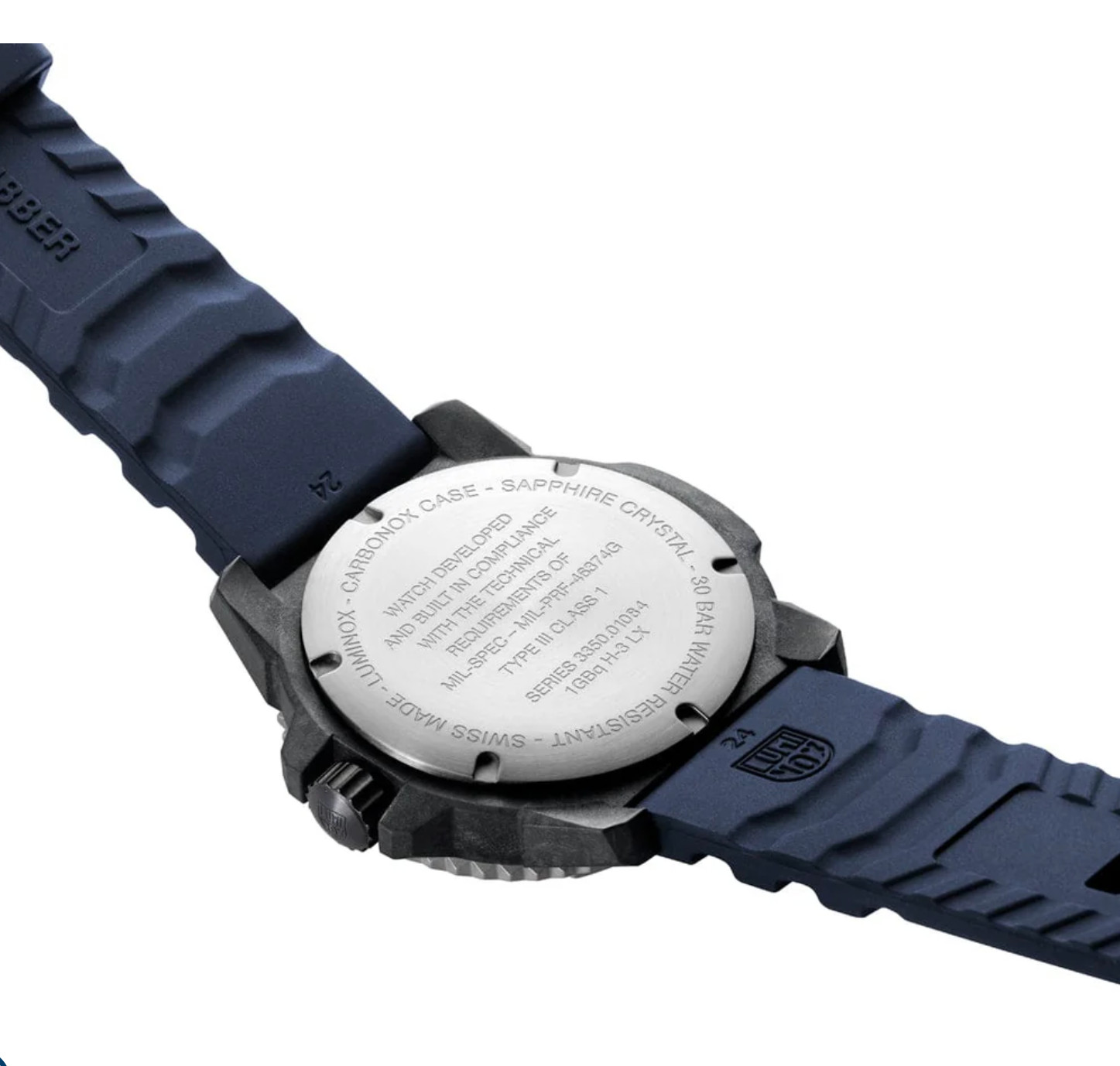 Luminox XL.3355.2 MIL-SPEC Military Carbonox 46 mm Rubber Quartz Men’s Watch