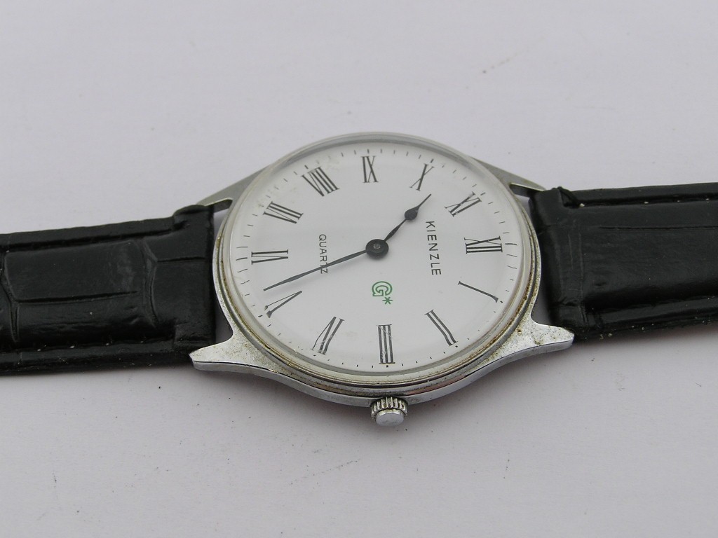Vintage Kienzle Germany Watch Roman Numeral Dial Quartz Working New Battery