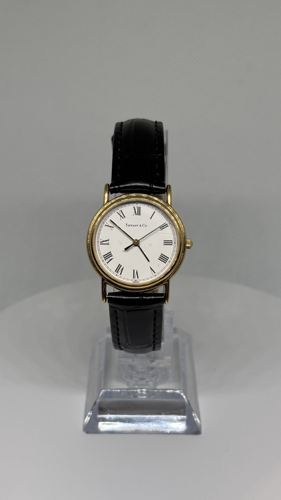 Vintage Tiffany & Co Swiss Dress Watch with Original Box & Full Overhaul 2000s