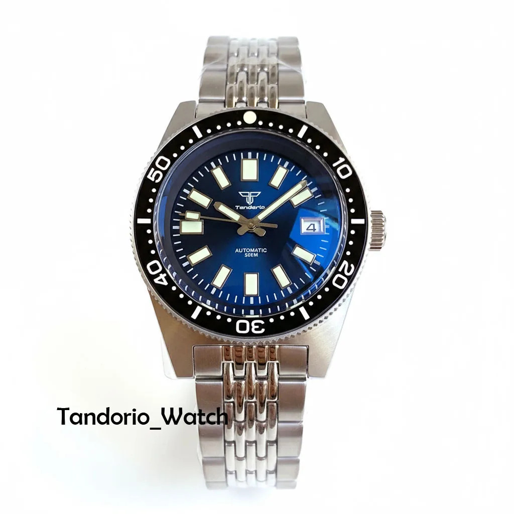Tandorio 62MAS Style Sapphire Glass Japan NH35 Mechanical Men’ Watch 30ATM Diver