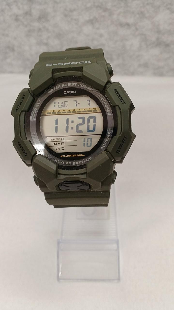 CASIO G-SHOCK GD-010-3JF Khaki Green Digital 10-Year Battery Carbon Core Guard