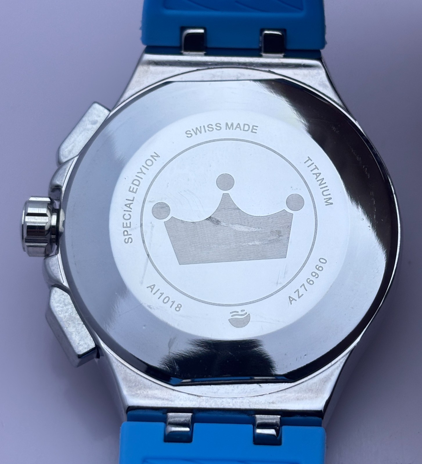 Refurbished Maurice Lacroix AIKON Chrono Quartz Blue Dial Sub-Sec/Date Watch