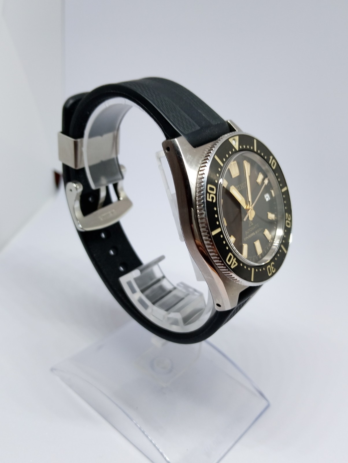 SEIKO PROSPEX SBDC105 6R35-00P0 Automatic Diver 200m Dark Brown Box Papers