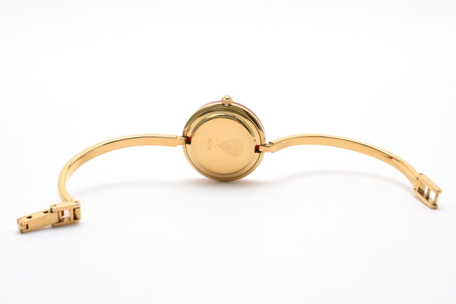GUCCI Change Bezel 11/12.2 1100L Gold Vintage Quartz Woman’s Watch with Box