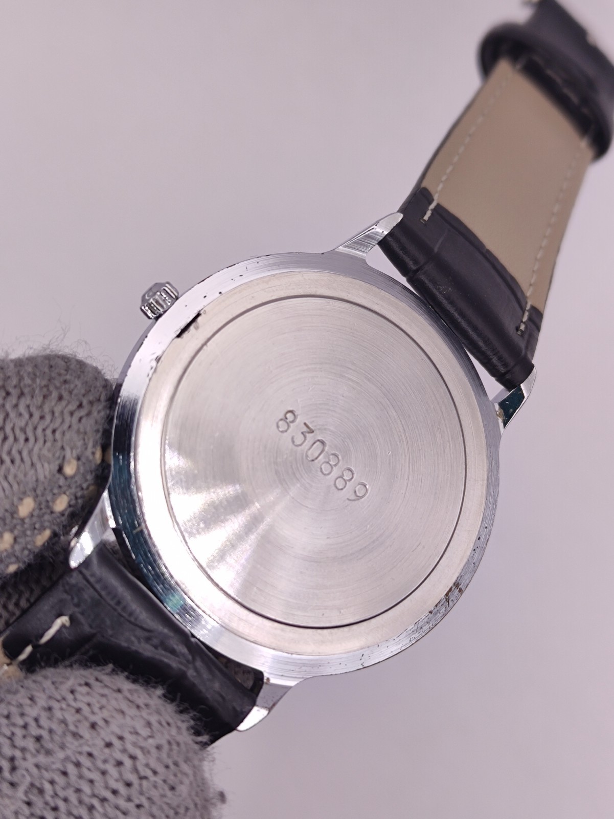 Vintage Watch Poljot Quartz 2456 Men Soviet USSR Classic 1980s Gift Classic