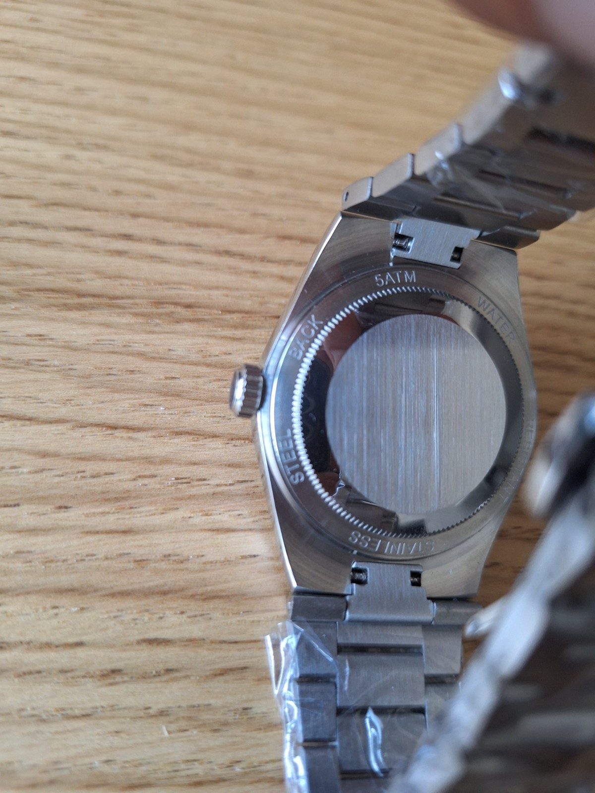 40mm Custom Homage Watch – Blue Textured Dial, Sapphire Crystal, Miyota Quartz