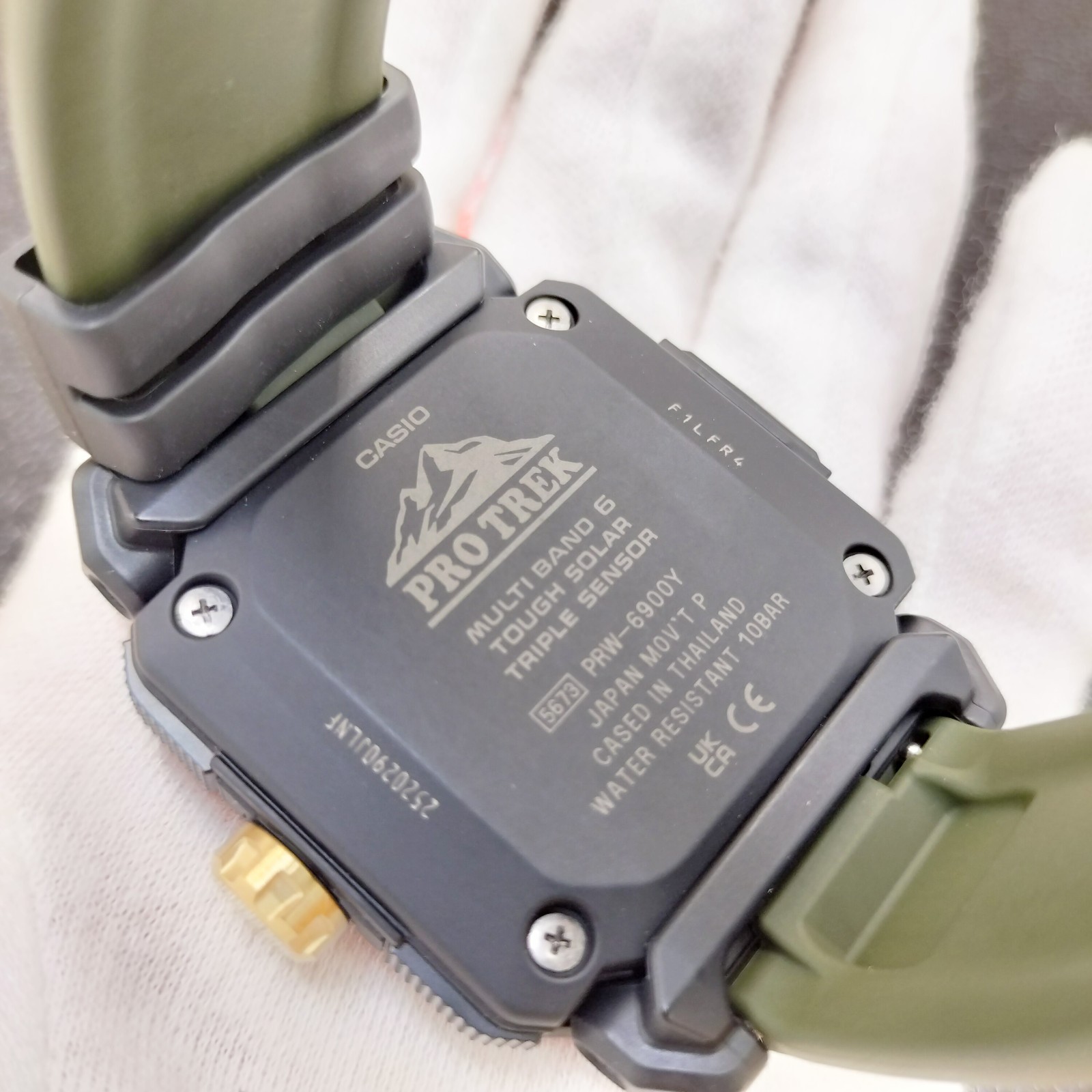 CASIO PRO TREK PRW-6900Y-3JF Climber Line MULTIBAND 6 10 BAR Green