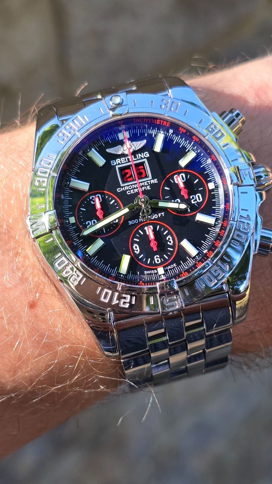 Breitling Blackbird ‘Red Strike’ Ultra Rare Limited Edition!