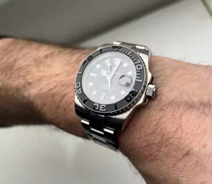 PAGANI DESIGN PD1651 Automatic Men’s Watch Sapphire Ceramic Bezel Miyota 8215