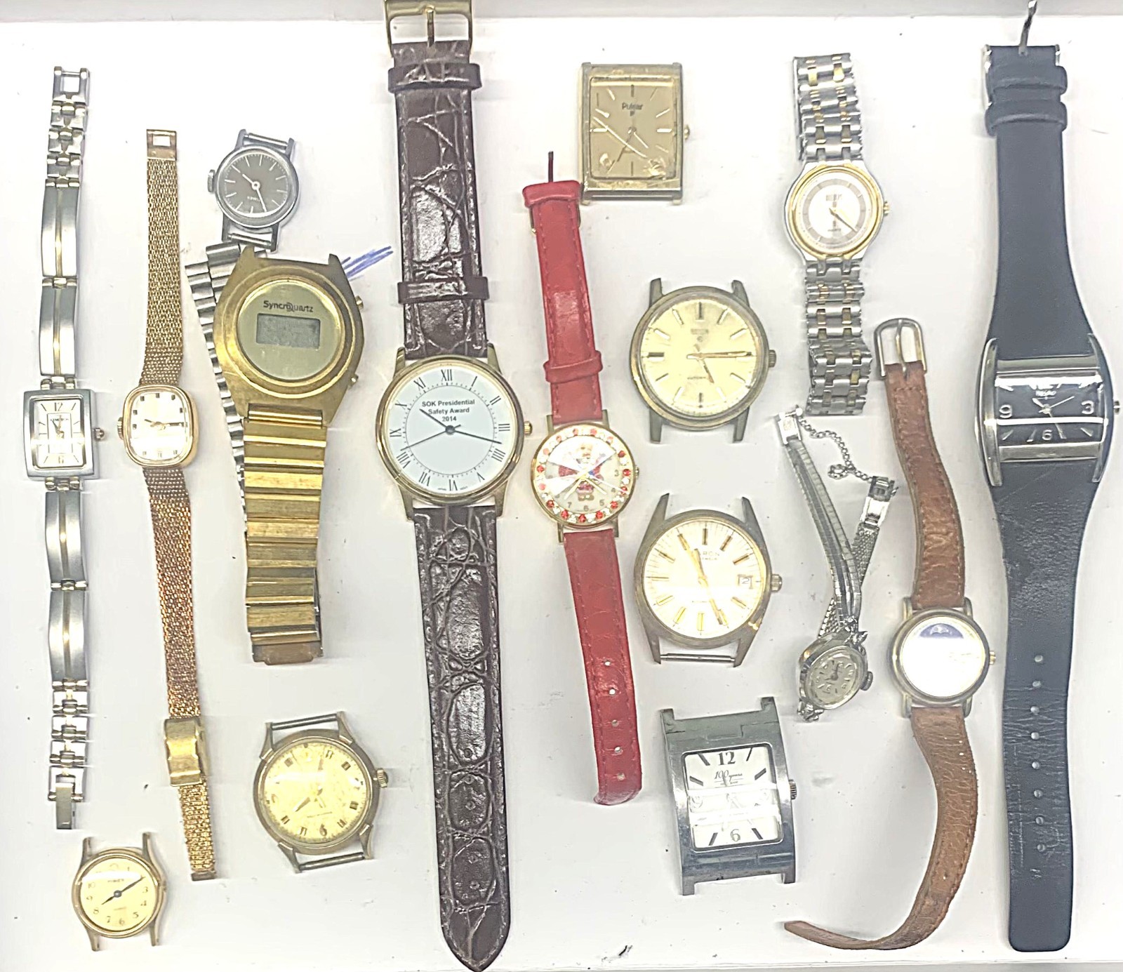 Set of 16 Watches for Repair/Repurpose – Various Conditions