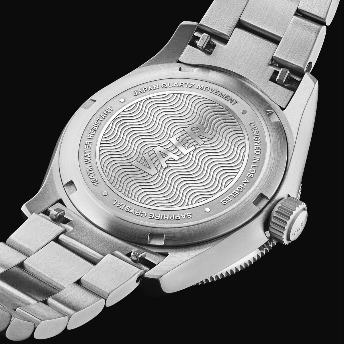 Vaer DS2 Meridian Green Quartz Dive Watch 42MM (Two bands included) – New in Box