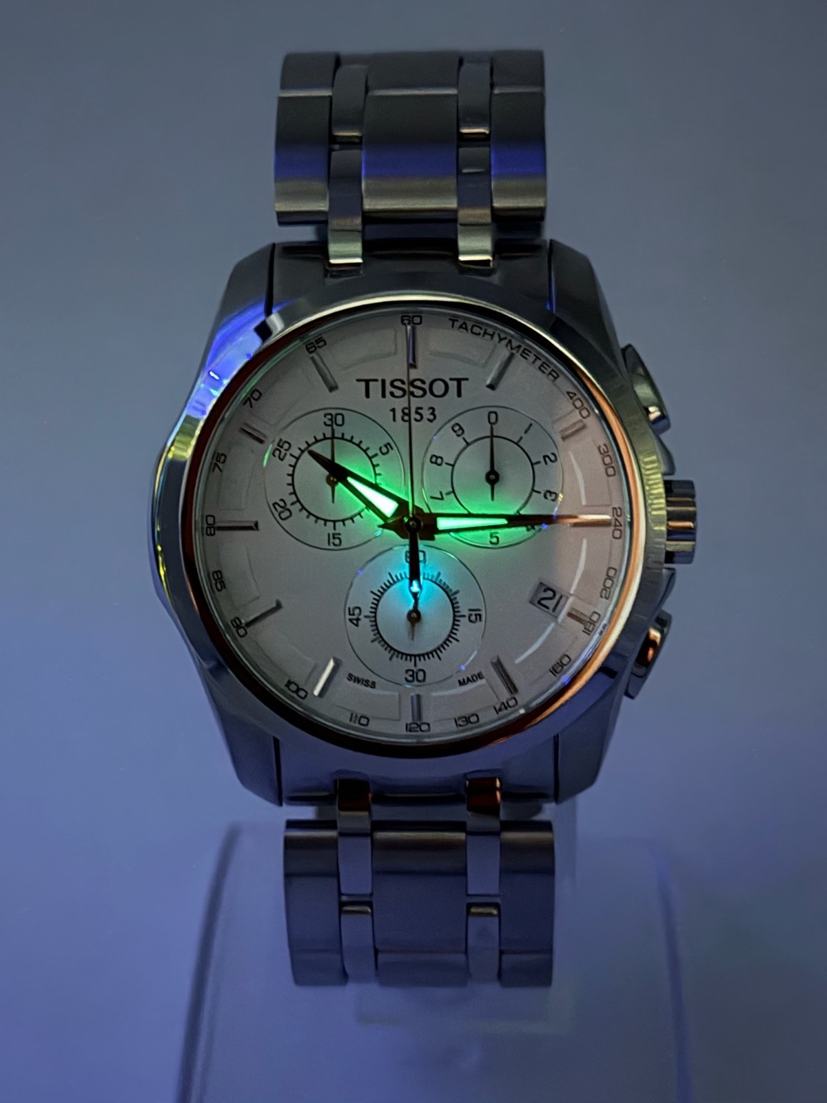 TISSOT T-Trend Couturier Silver Dial Men’s Watch T035.617.11.031.00