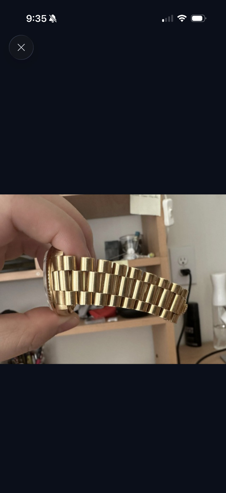rolex daydate 36mm yellow gold 18k