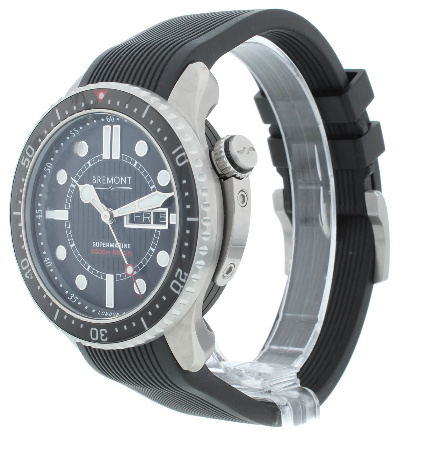 Bremont Supermarine S2000 Black Dial 45mm Automatic Men’s Watch S2000-BK-S