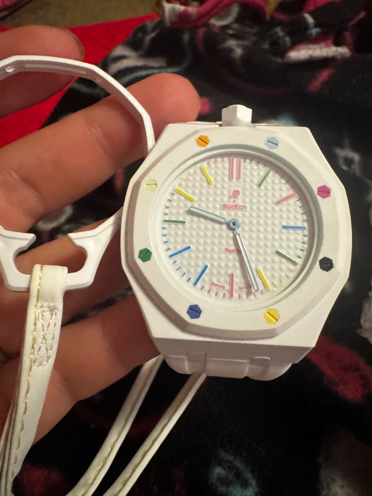 AP X Swatch Royal Pop-Huit Blanc White