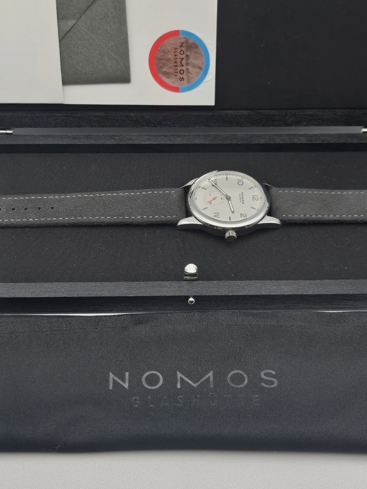 Nomos Glashutte Club Campus 38 38.5mm | Ref: 735 [Exhibition Caseback]