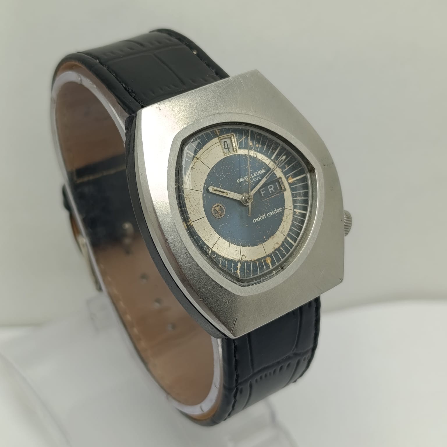 Favre Leuba Moon Raider Asymmetrical Automatic Vintage Men’s Watch