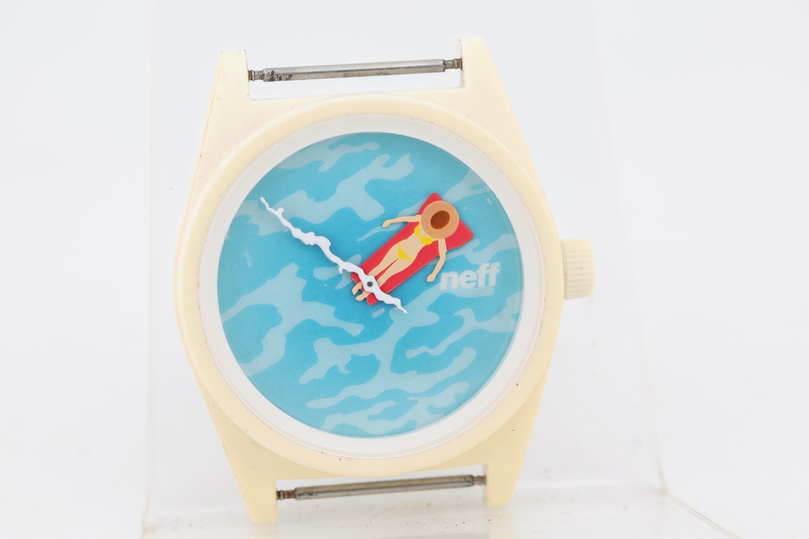 NEFF DAILY RN 129493 WRIST WATCH, 42.3mm 23mm LUG, RUNS (A18)