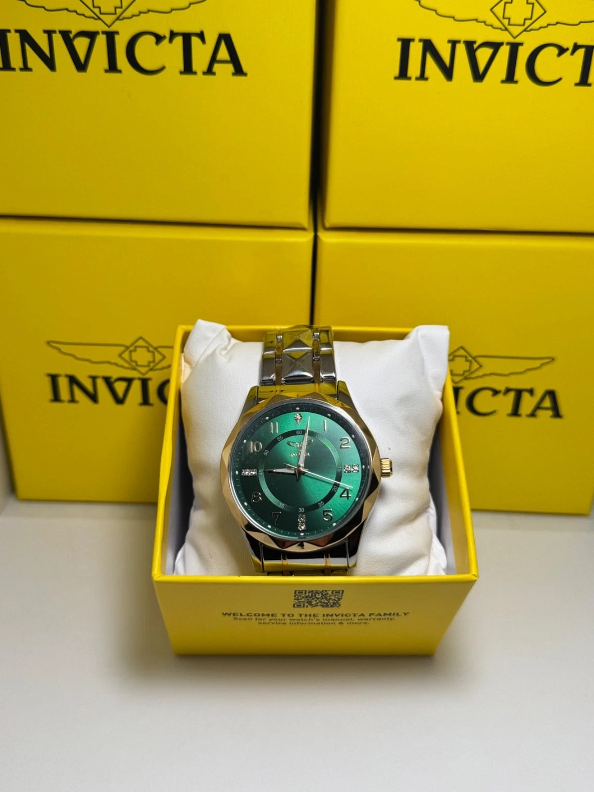 Invicta Specialty I by Invicta Men’s Watch 41mm Two Tone w/Green Dial 69025 New