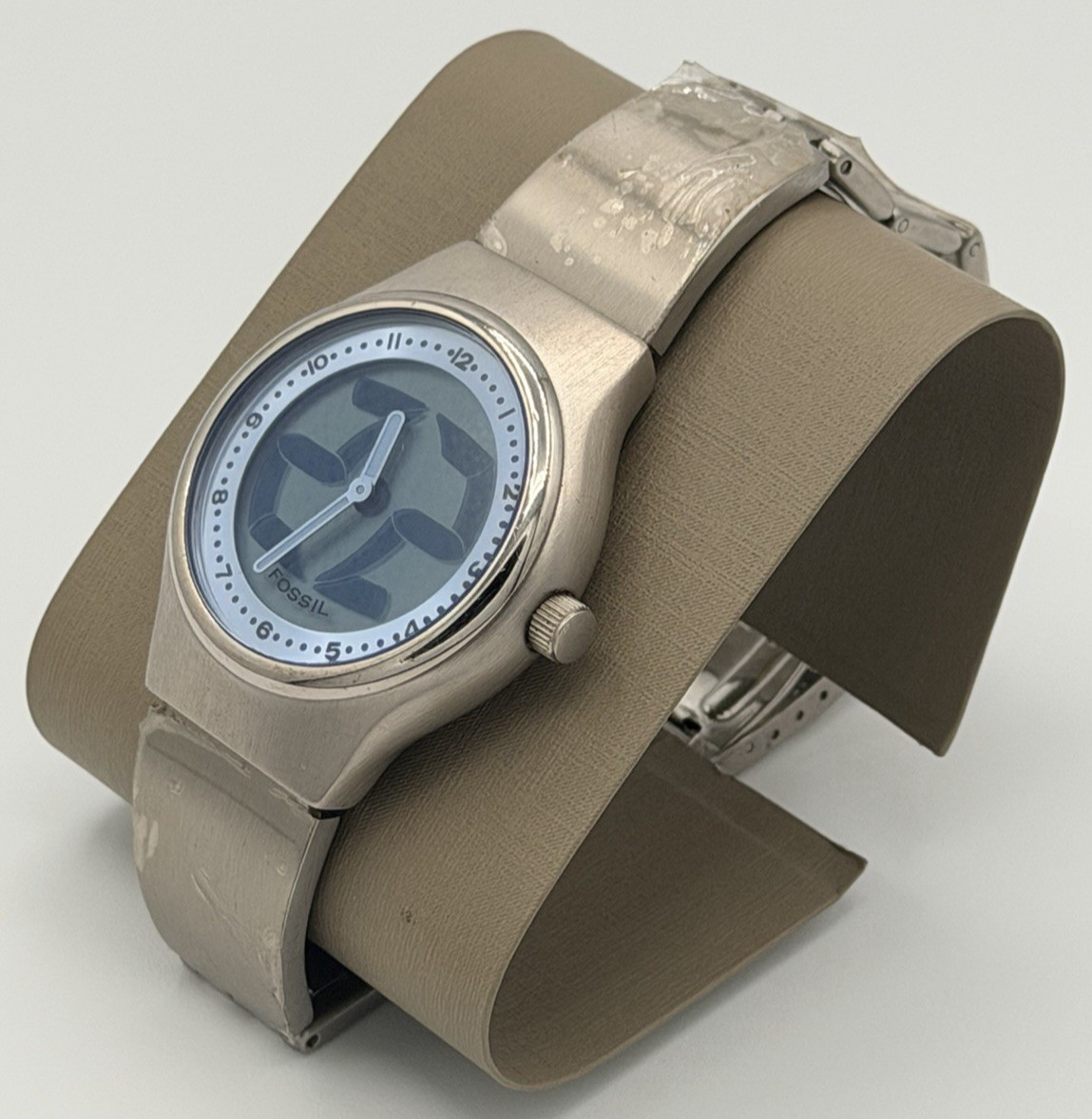 Fossil Big Tic Y2K Era Watch JR-7860 New – Old Stock – Plastic on back & on band